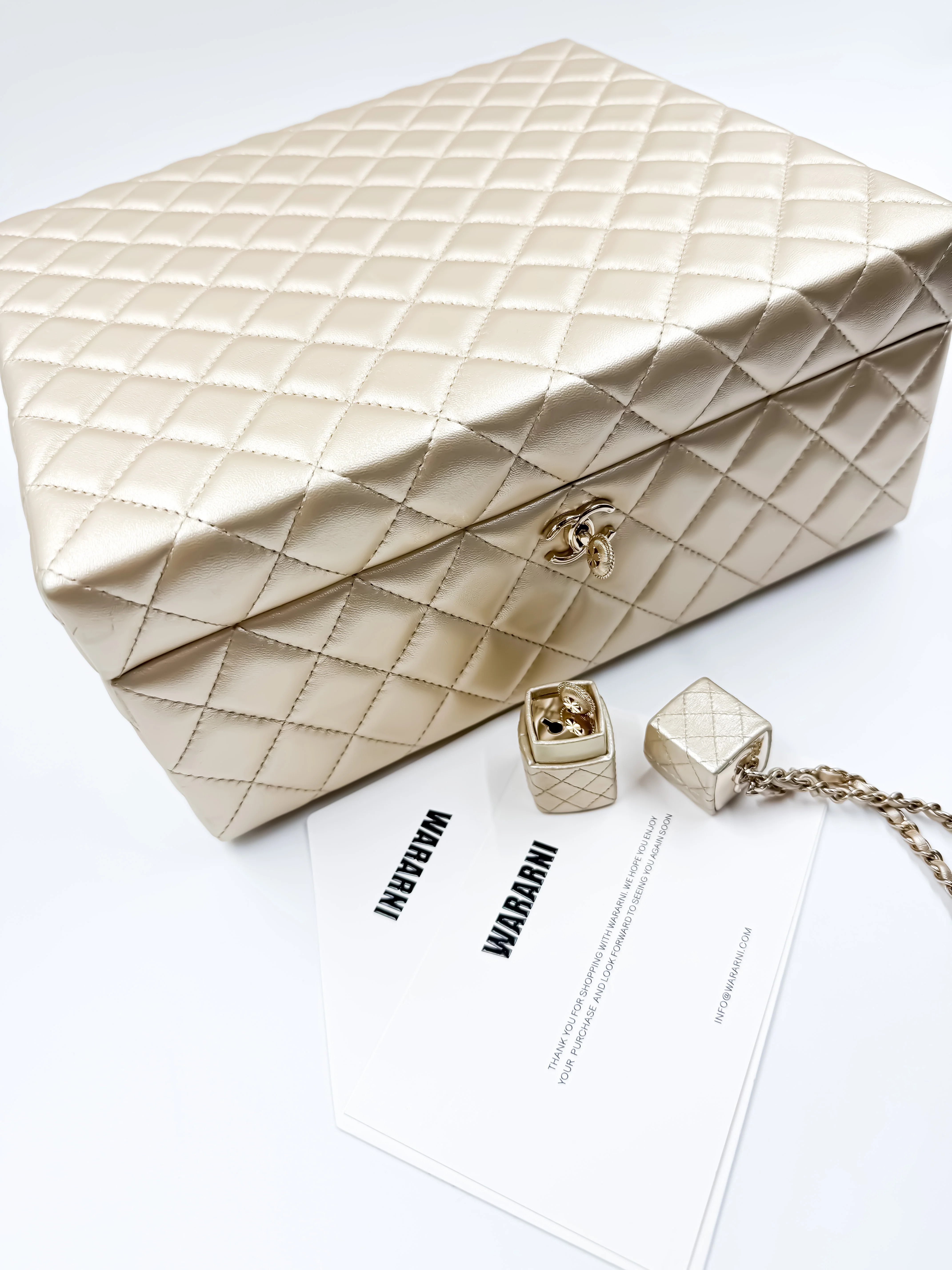 Chanel 22P “Success Story” Set of 3 Mini Minaudières — Limited Edition Collector’s Set