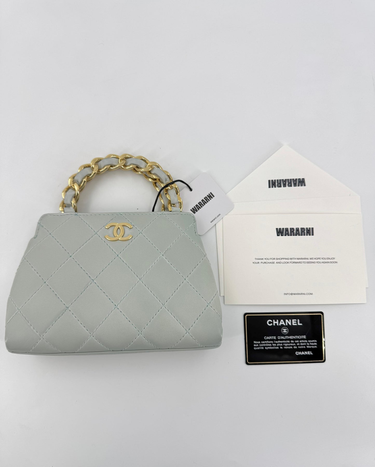 chanel vintage kelly gold handle hardware
