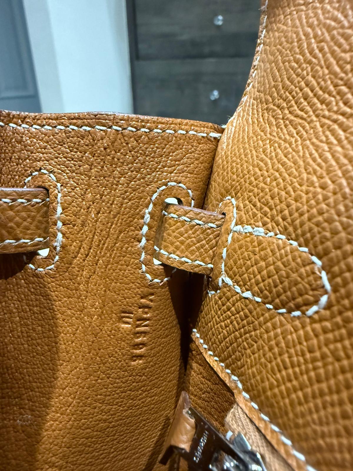 Hermès Kelly 25 Veau Epsom Leather Palladium Hardware
