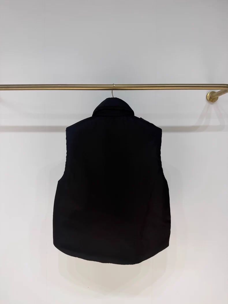 Prada classic triangle logo vest