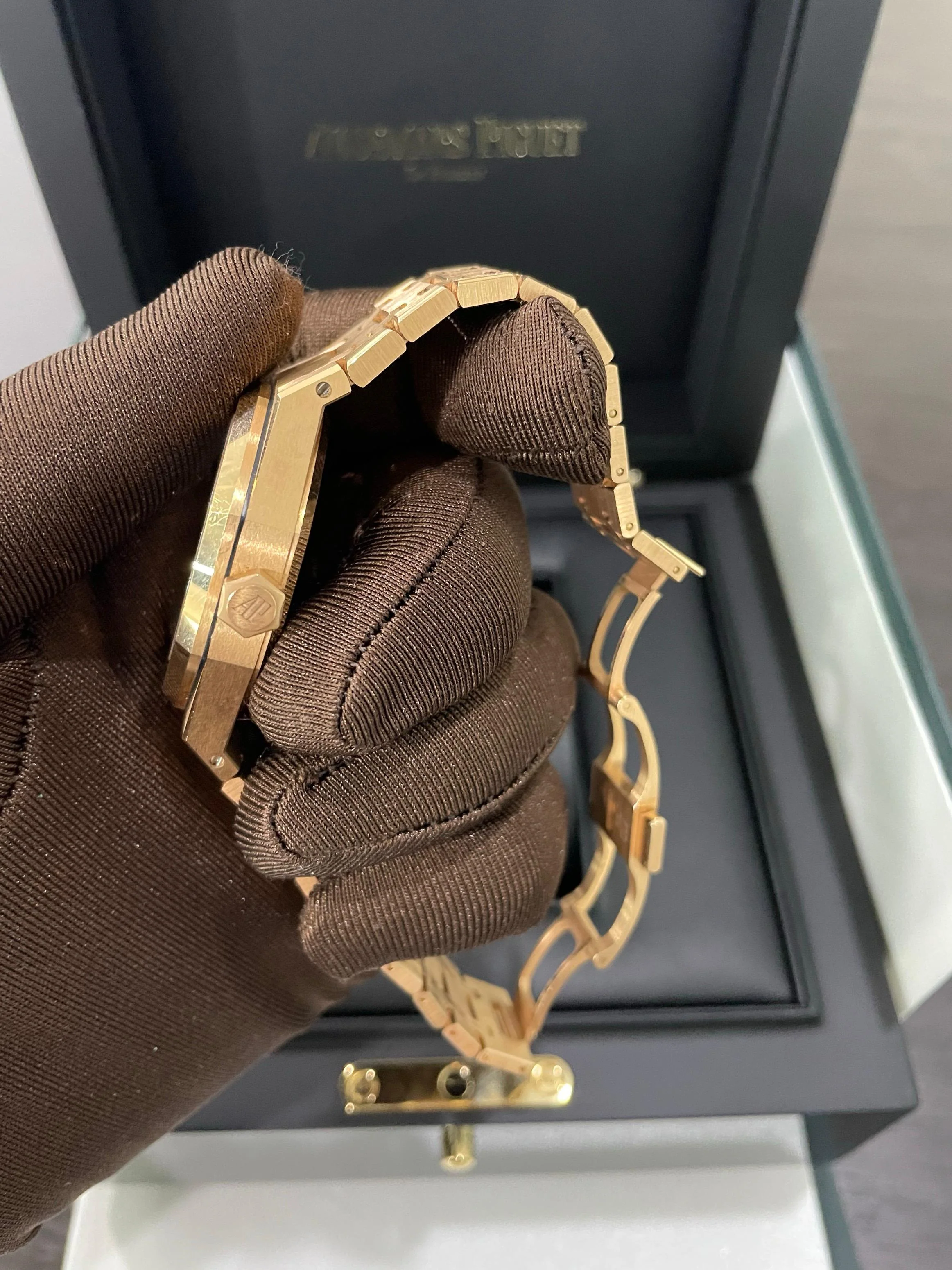 Audemars Piguet Royal Oak Rose Gold 37mm Double Balance Wheel Openworked 15467 OR 2020