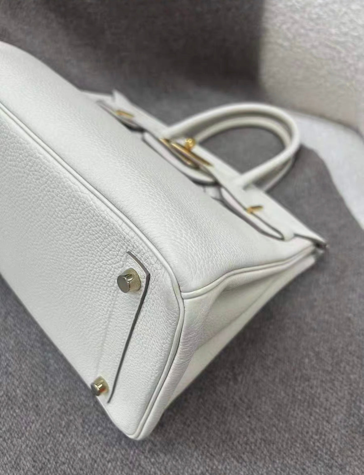 Hermes Birkin 30 Béton Togo leather Gold Hardware