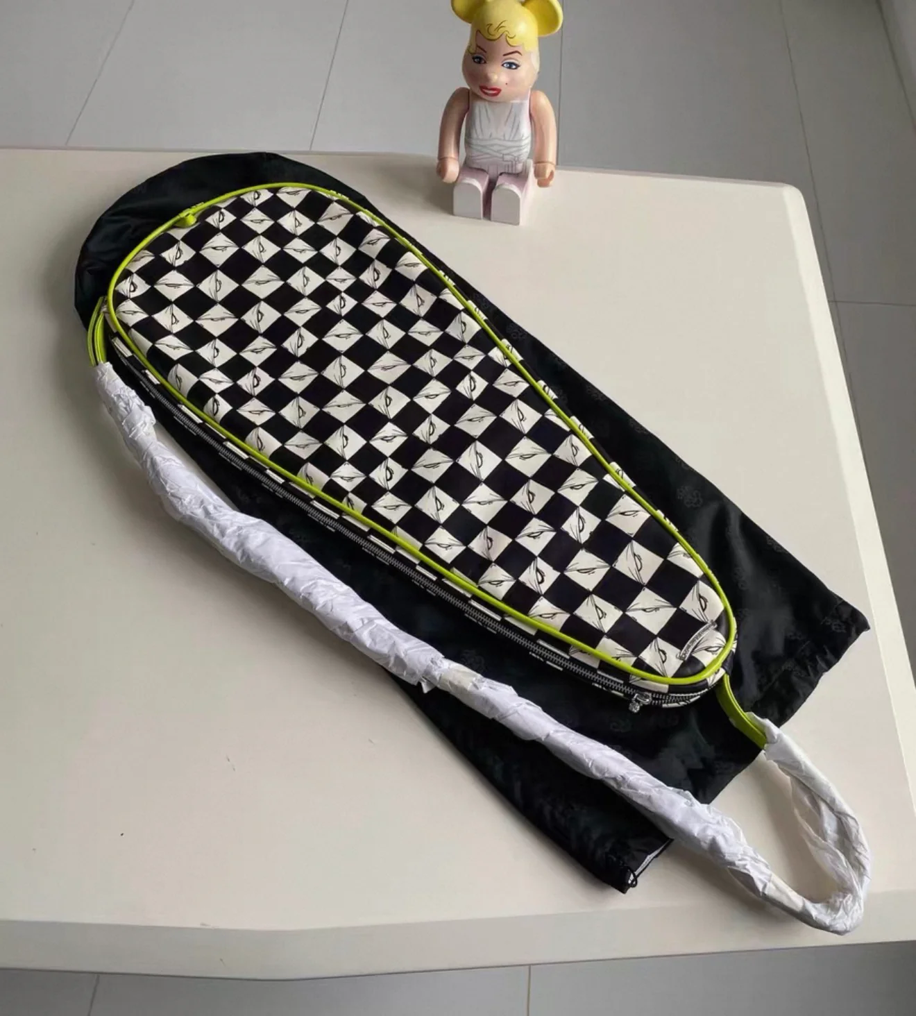 Chrome Hearts Matty boy 99 eyes Leather Tennis Case bag