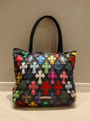 Chrome Hearts Colorful Leather tote bag