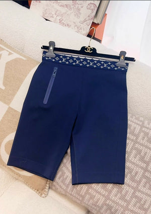 Louis Vuitton blue monogram stretch