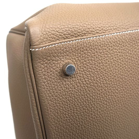 Hermes Etoupe Voyage Kelly 50 Bag