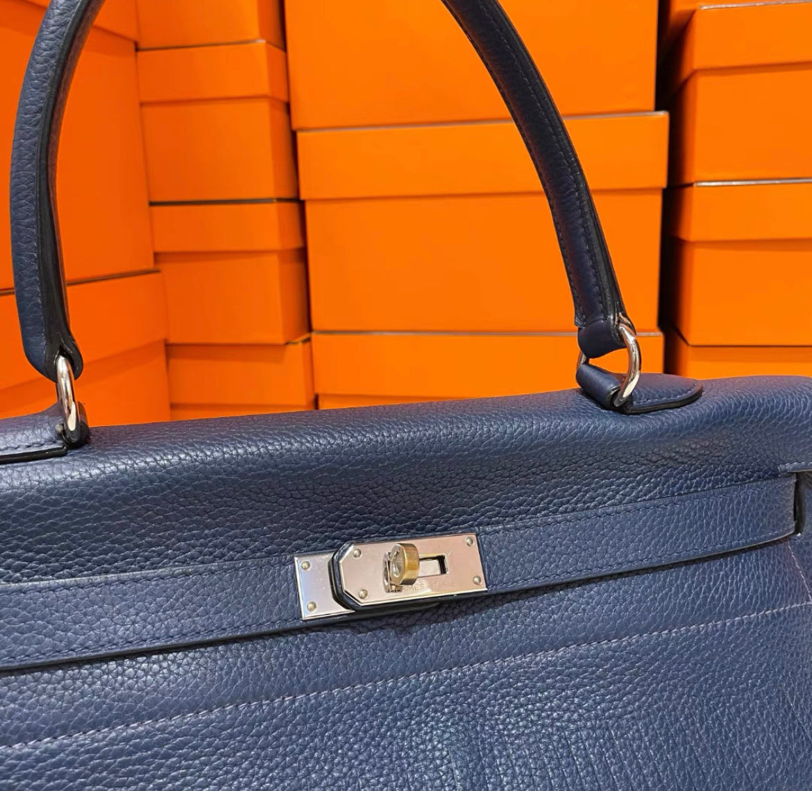 Hermès JPG Kelly Shoulder Bag With Fringe Limited Edition PHW