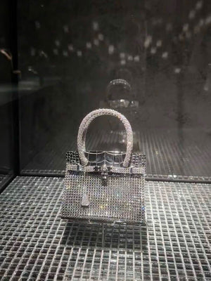 Hermès Sac Bijou Birkin — Solid 18K White Gold