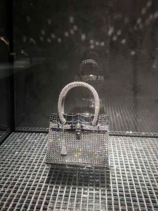 Hermès Sac Bijou Birkin — Solid 18K White Gold