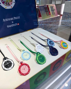 Audemars Piguet x Swatch Bioceramic collection (8 pieces)