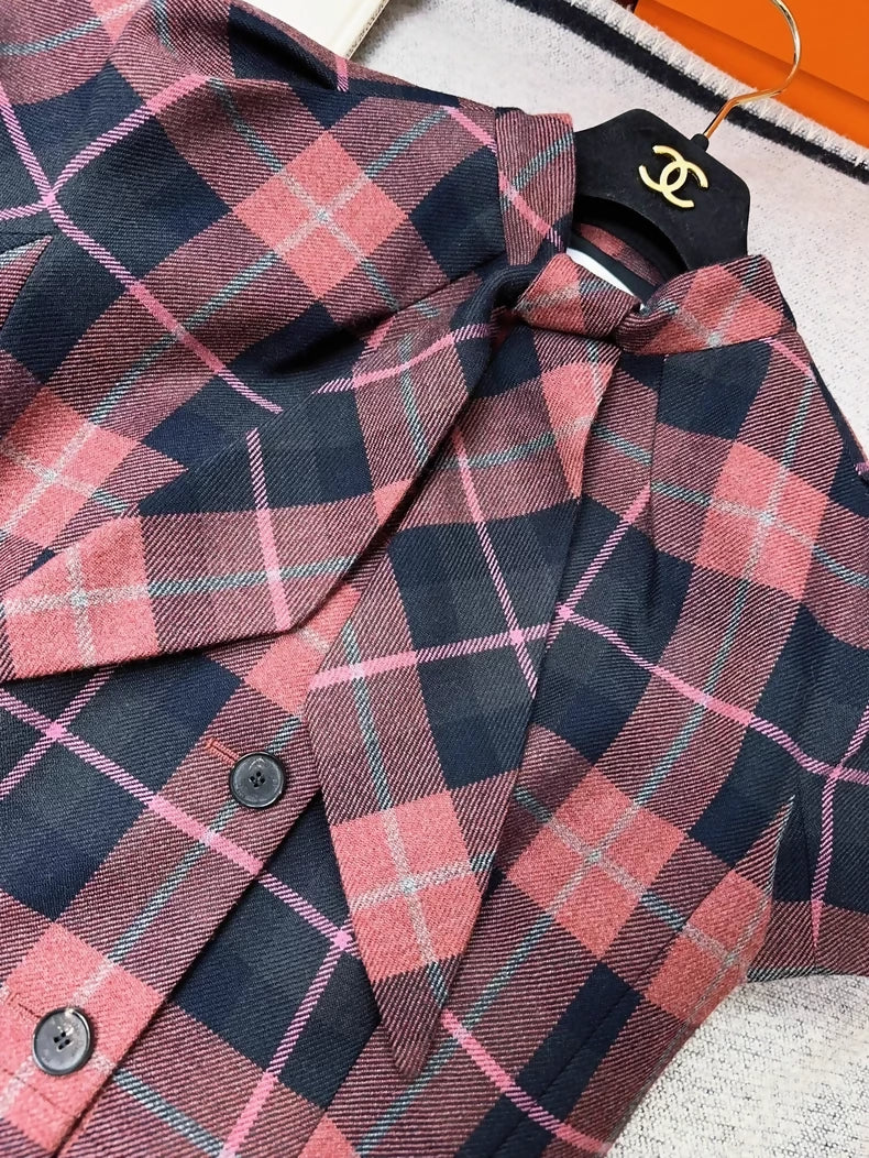 Dior 25S Plaid Wool shirt