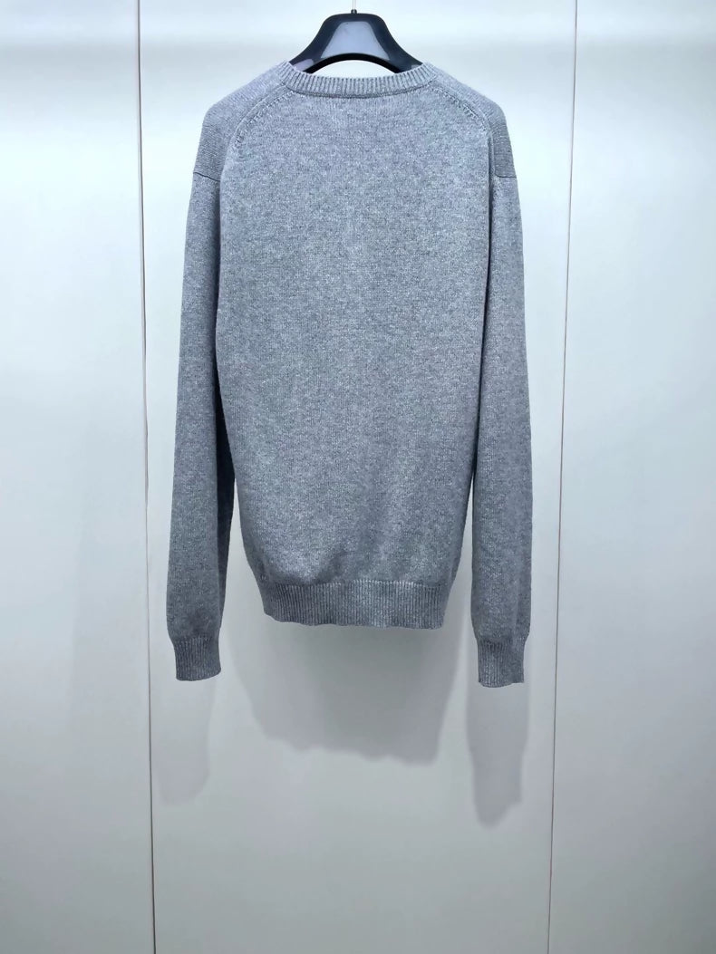 Hermes grey Cashmere Sweater