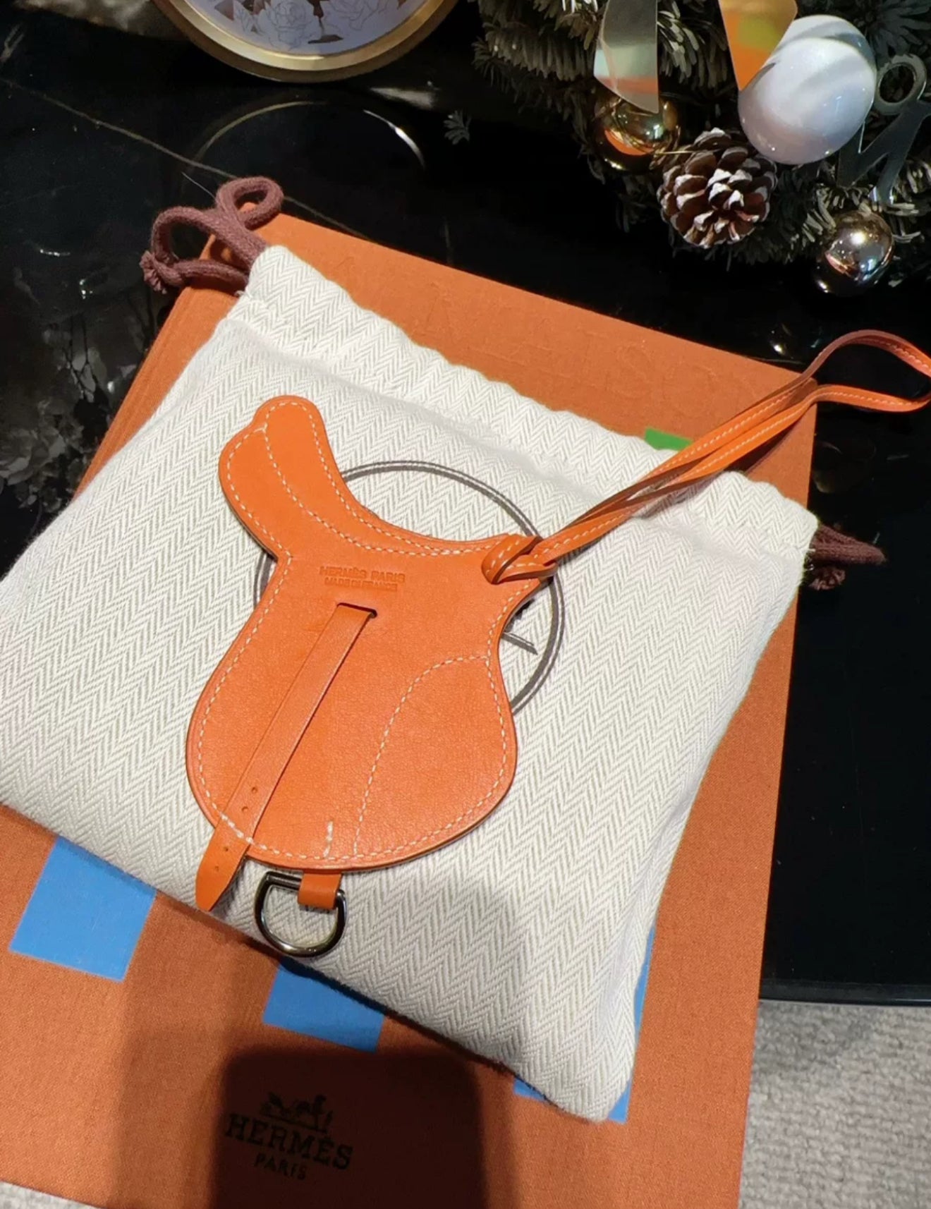 Hermès Paddock Selle Charm