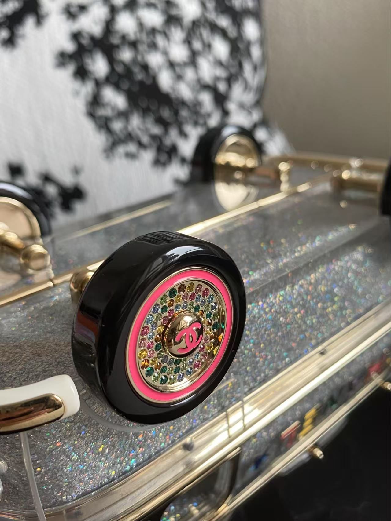 Very Rare Chanel 24C Pink Mini bus Van Hollywood Minaudiere Mini Bag handbag Collectible