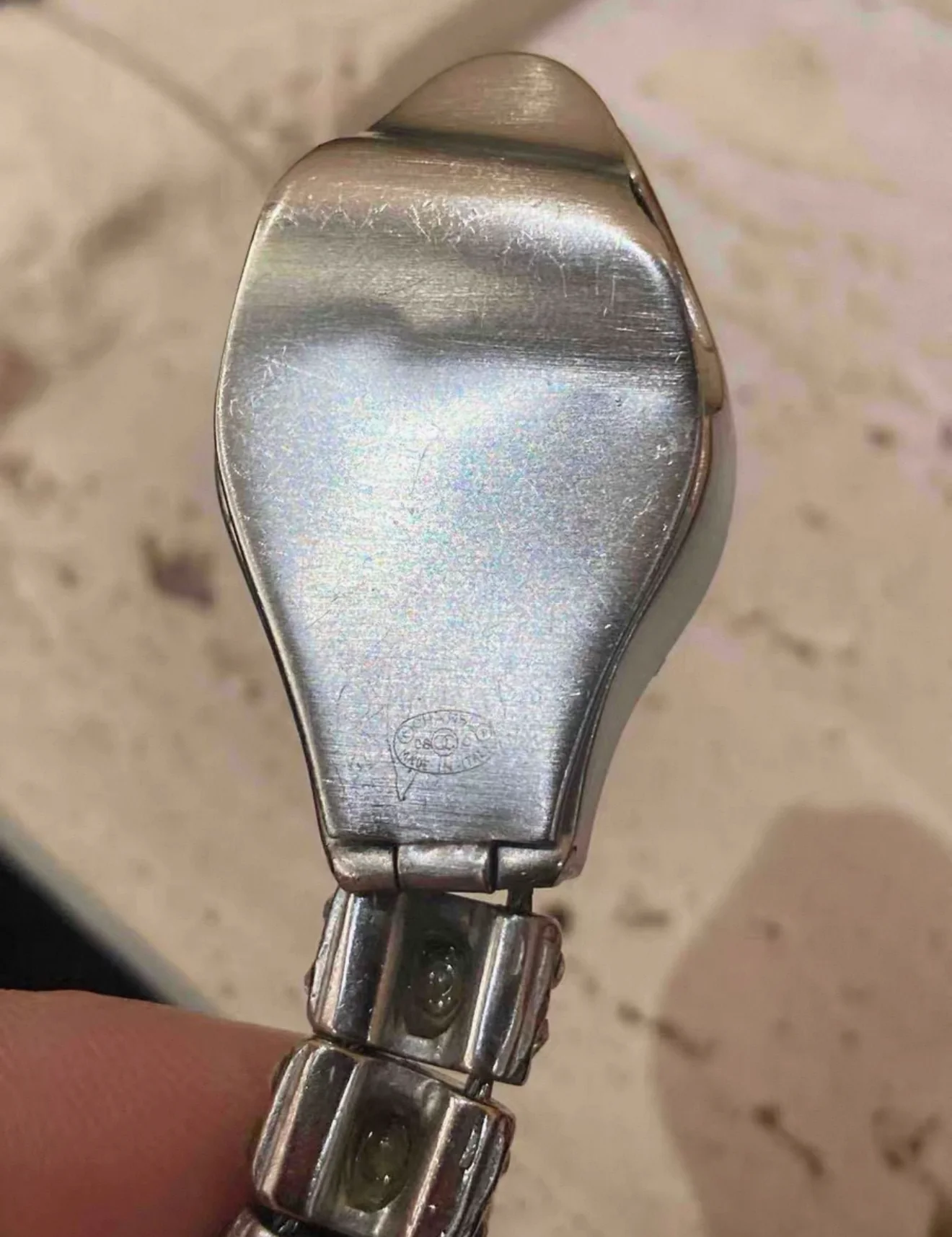 2008 Chanel full-diamond snakehead necklace choker