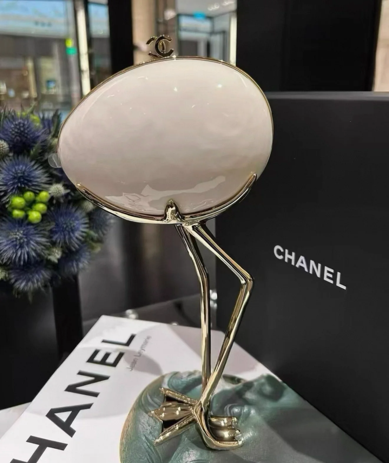 Chanel 26SS Egg evening bag minaudière
