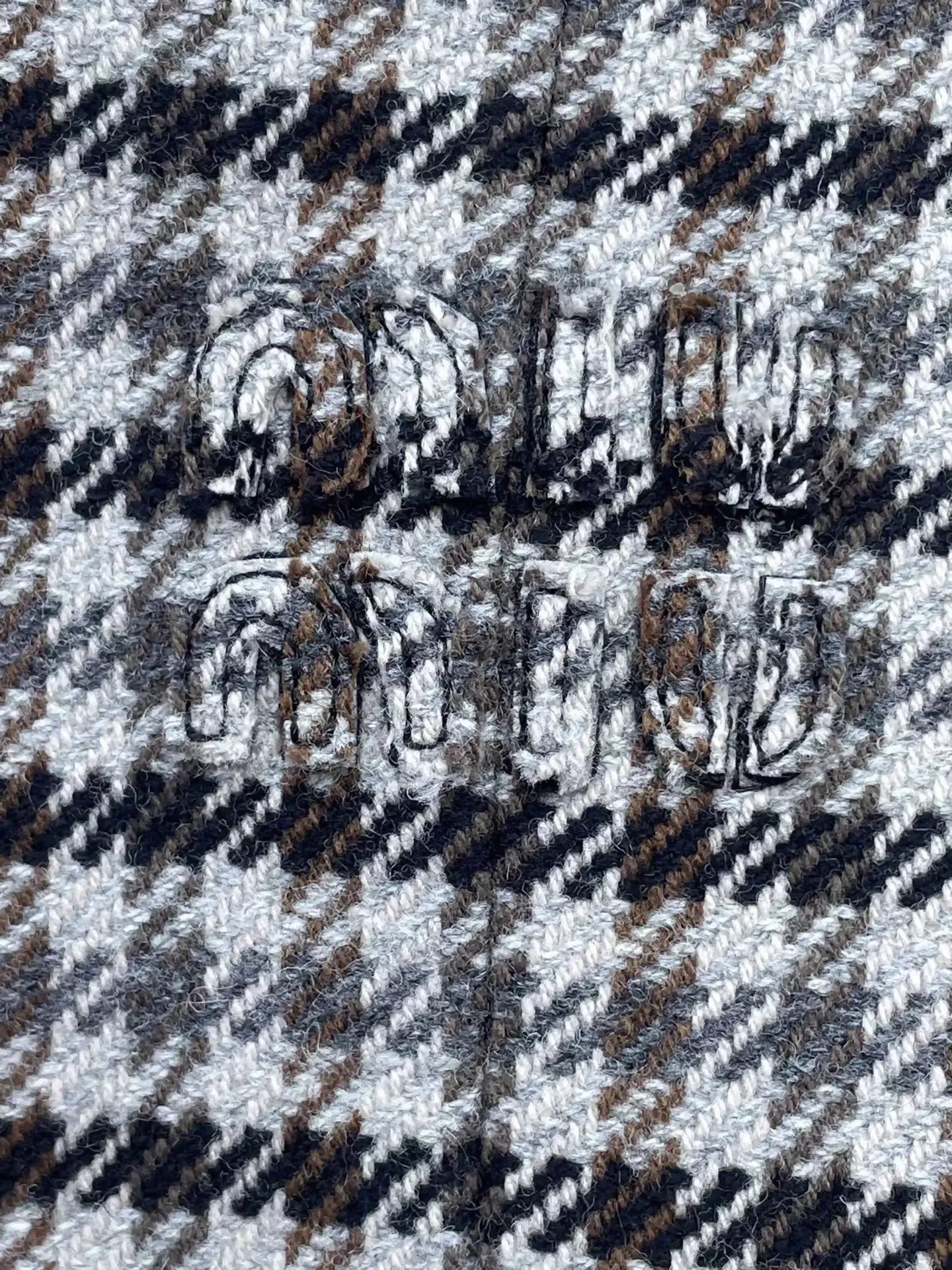 MIU MIU wool plaid suit jacket