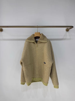 Miu miu Fall/Winter 2025 Teddy shearling Coat