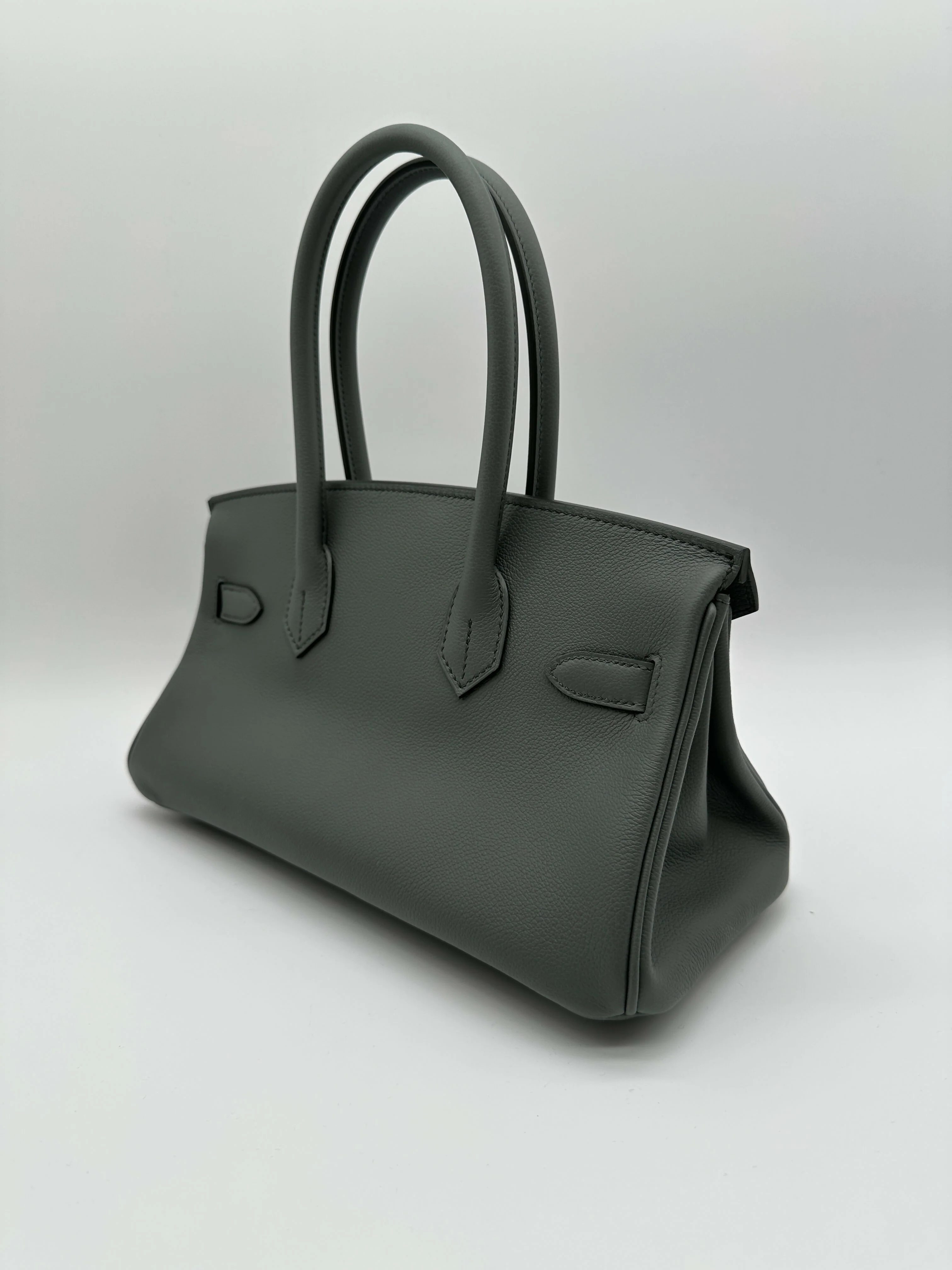 Hermès Birkin Shoulder 29 Vert Amande Evercolor PHW K 2025