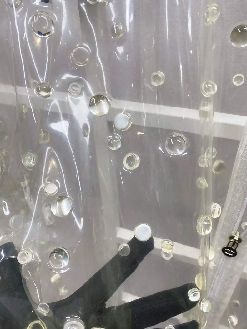 Chanel transparent raincoat