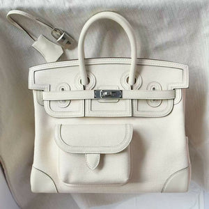 Hermès Quelle Idole (Kelly Doll) Picto Vert Fizz Epsom with Palladium Hardware