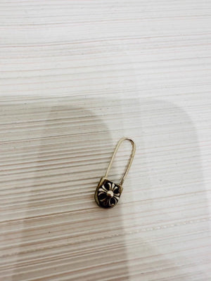 Chrome Hearts 925 Sterling Silver Brooch Earrings