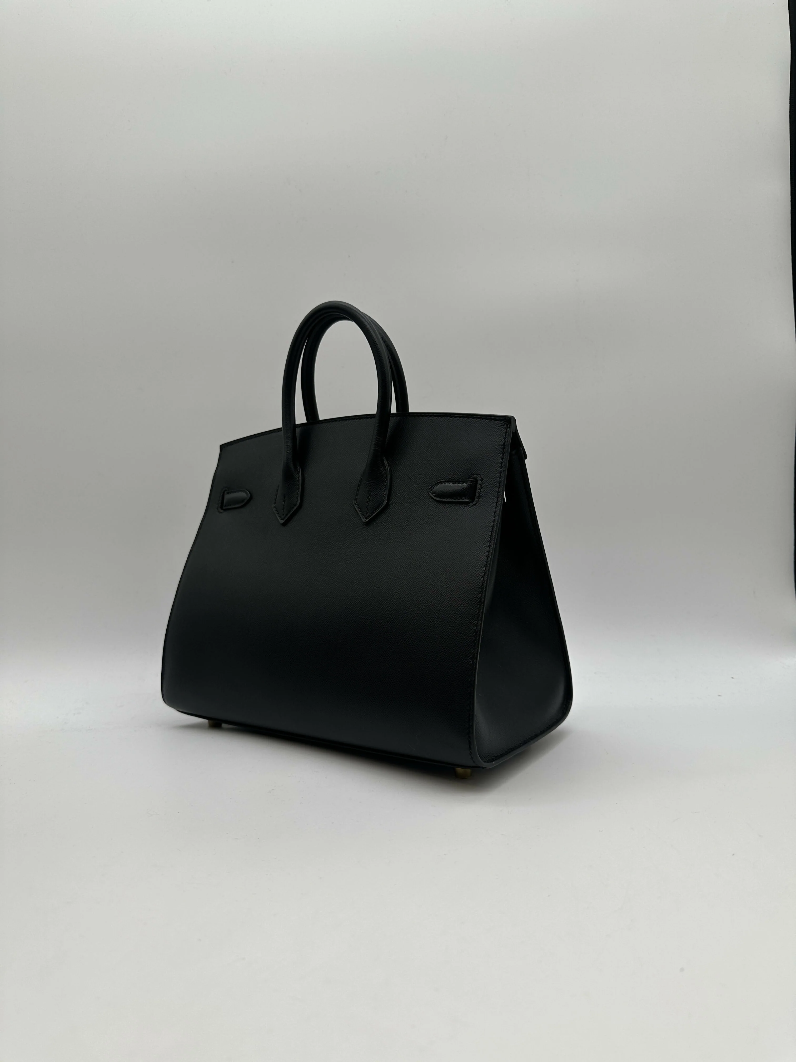 Hermès Birkin 25 Black Madame GHW Y 2020