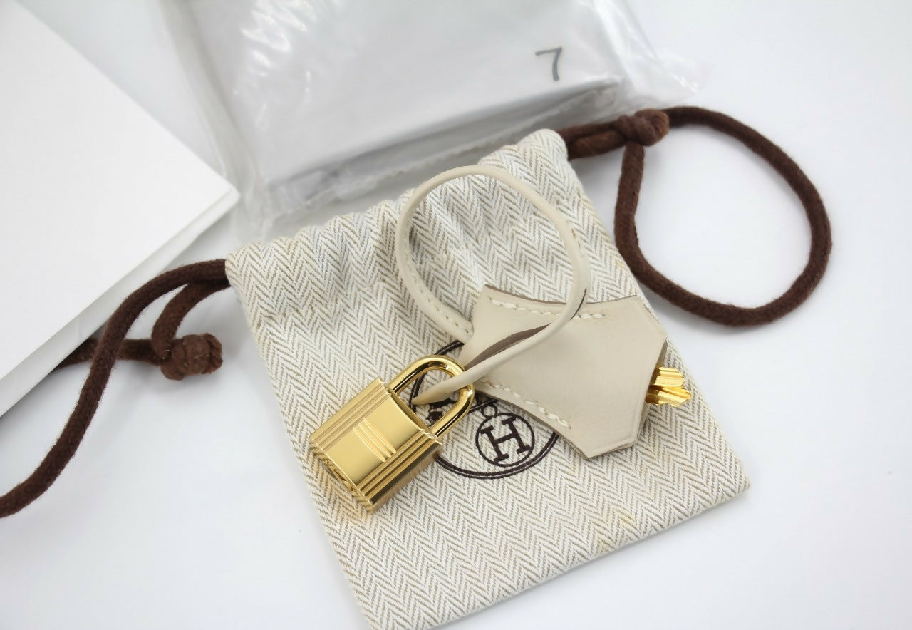 Hermes Birkin 25 Craie Swift Stamp T