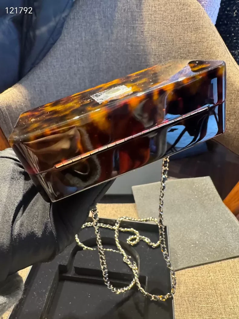 Chanel 26C CF tortoise shell mini bag