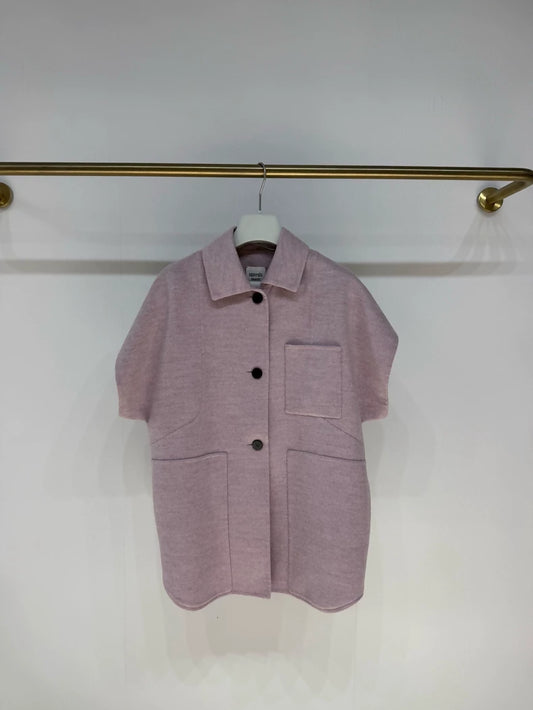 Hermes Spring/Summer 2025 100% Cashmere Purple-Pink Vest