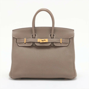 Hermès Birkin 25 Étoupe Togo Leather with Gold Hardware
