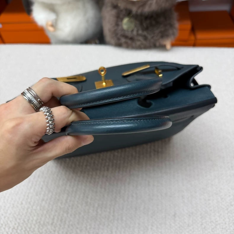 Hermes Birkin 30 6O Pine Green Togo Leather gold hardware