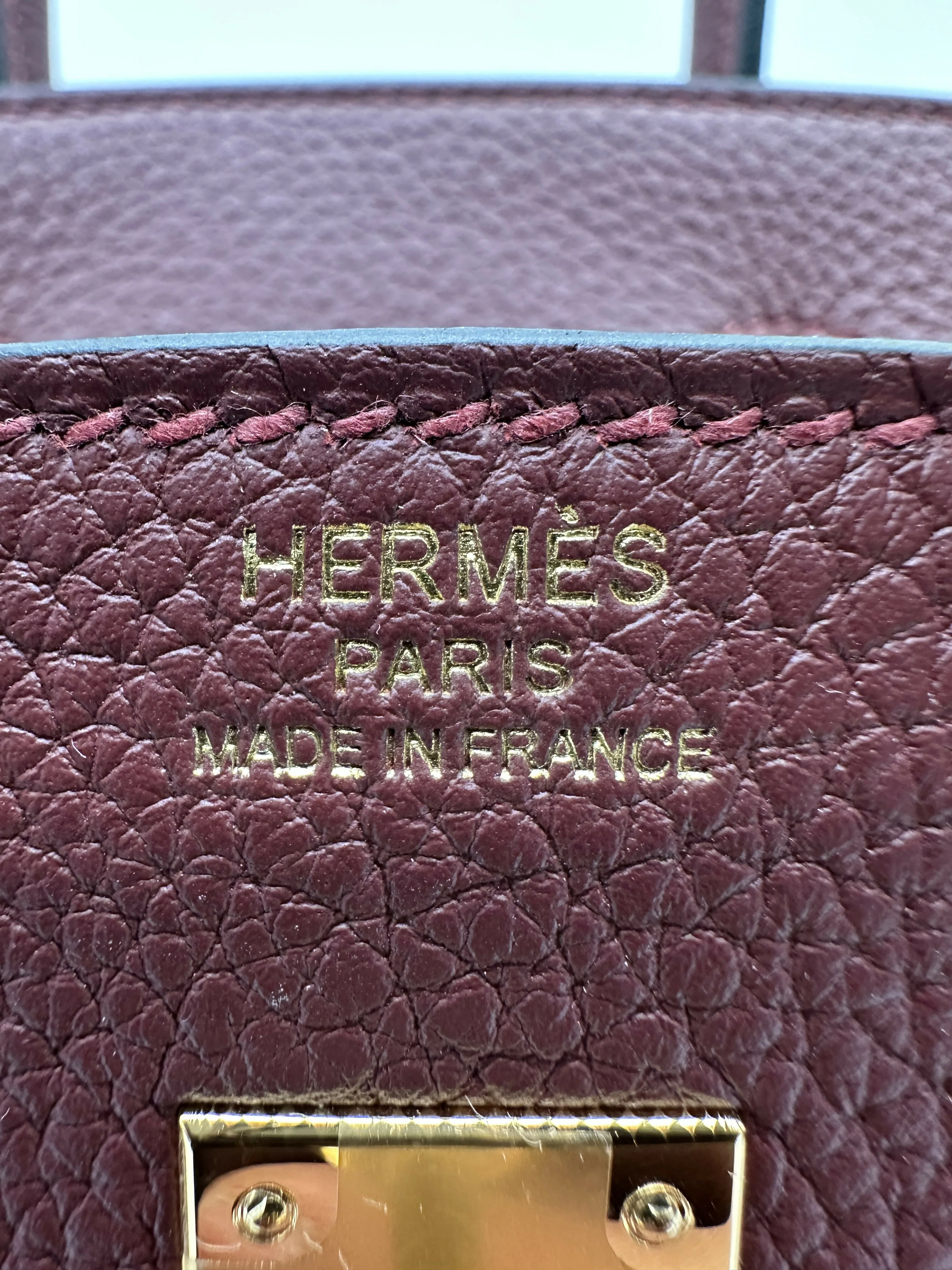 Hermès Birkin 25 Rouge H Togo GHW G 2026