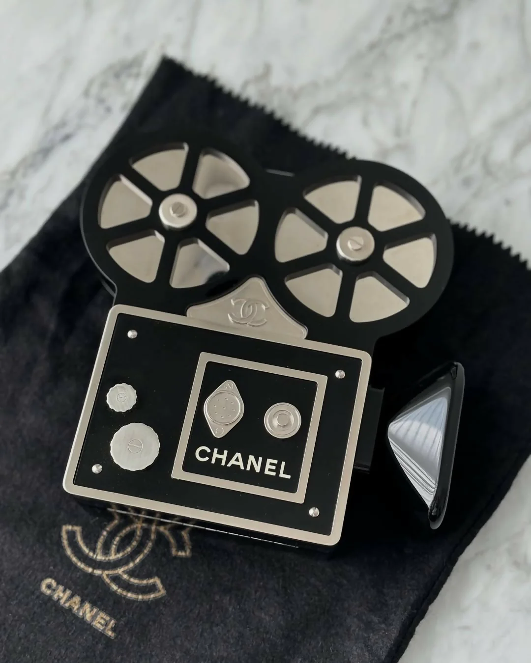 Chanel Film Projector Minaudière, Métiers d’Art “Paris in Rome” 2016 collection