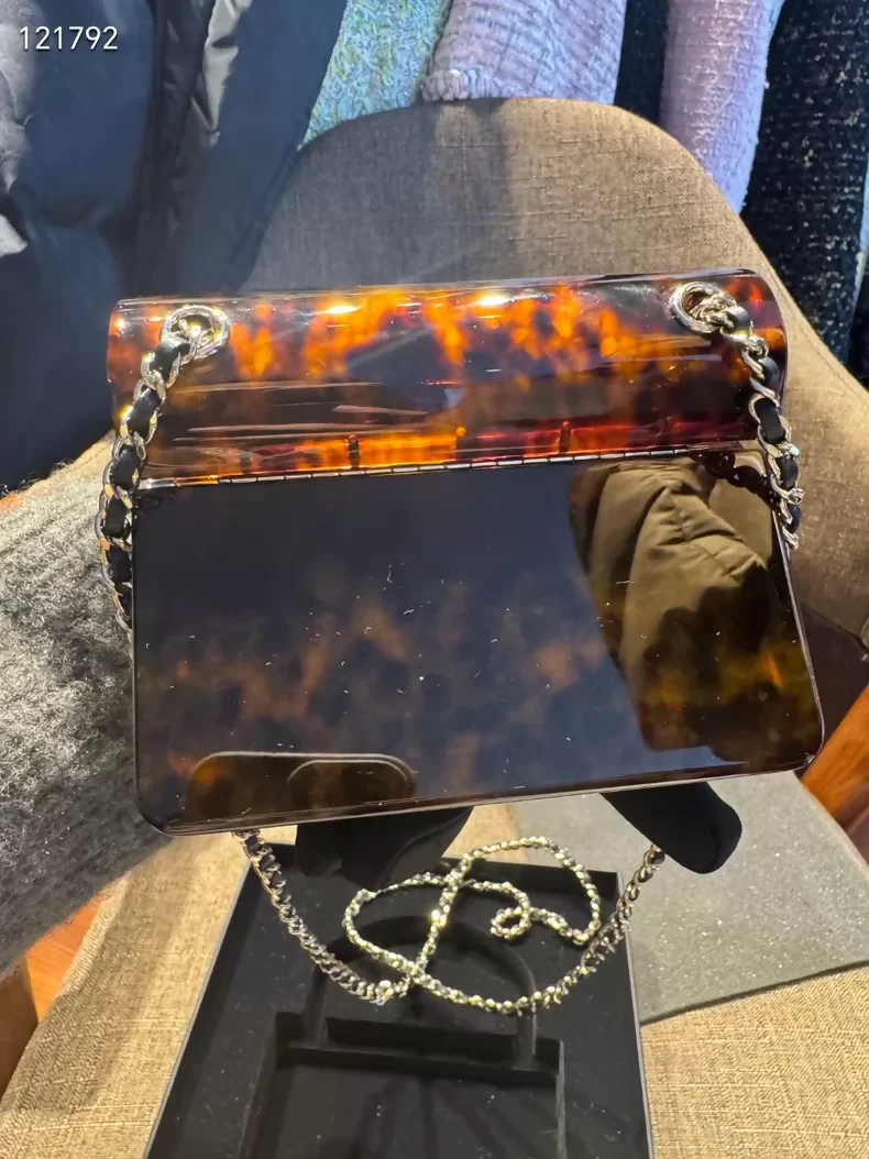 Chanel 26C CF tortoise shell mini bag