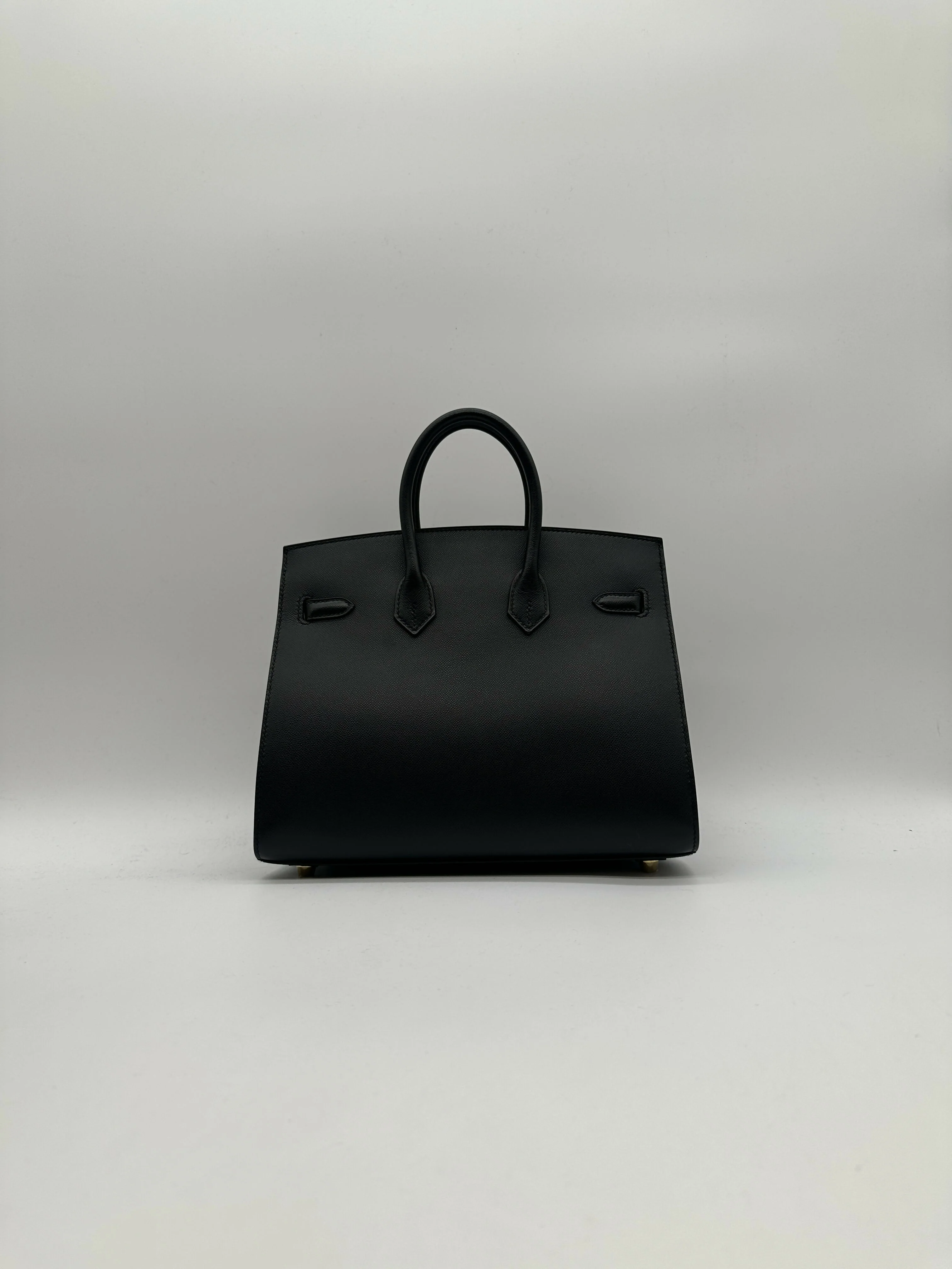 Hermès Birkin 25 Black Madame GHW Y 2020