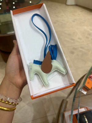 Hermes Green Pegasus charm