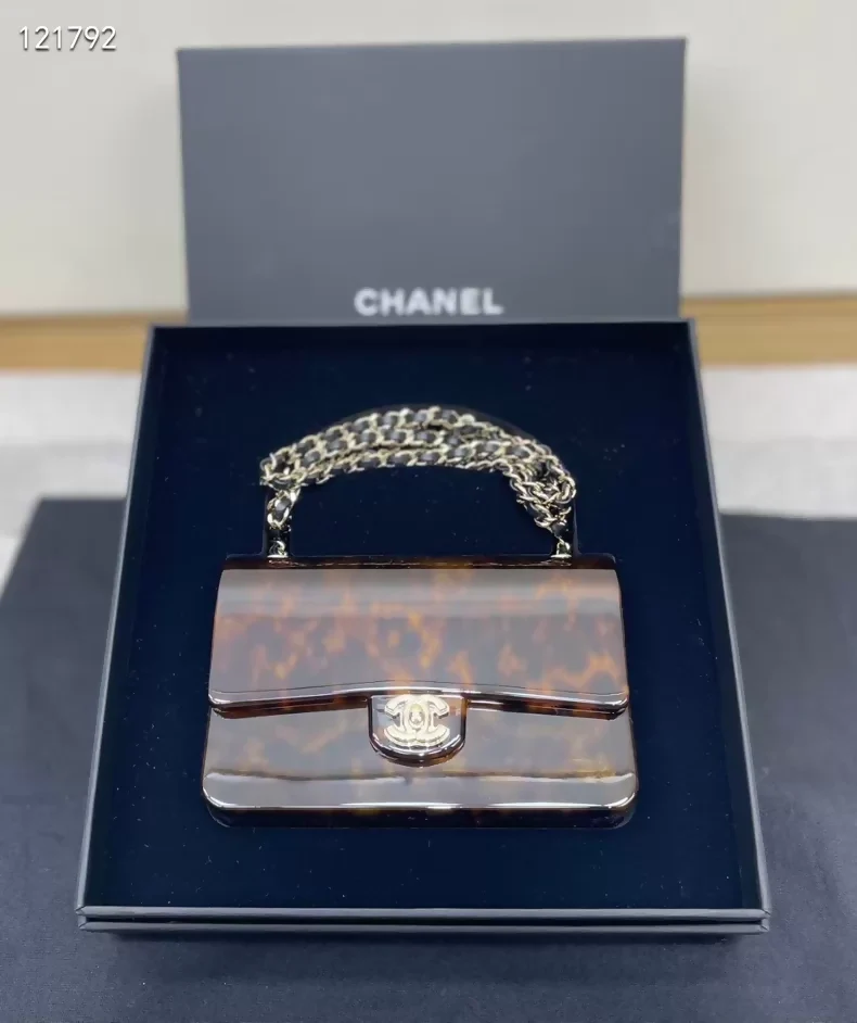 Chanel 26C CF tortoise shell mini bag