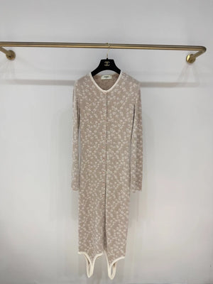 Fendi Spring/Summer 2025 runway style floral print jumpsuit