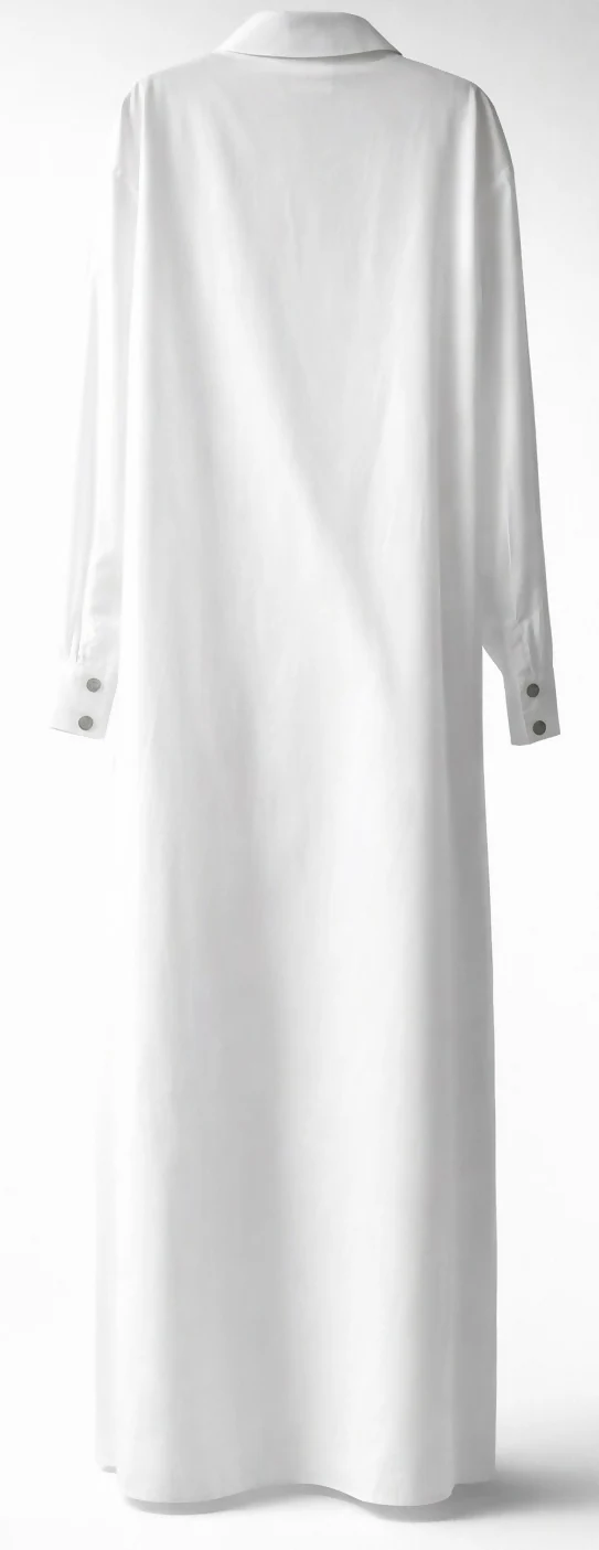 NWT Chanel 23C Monte-Carlo Runway Long Tuxedo Dress Shirt Blouse FR 40