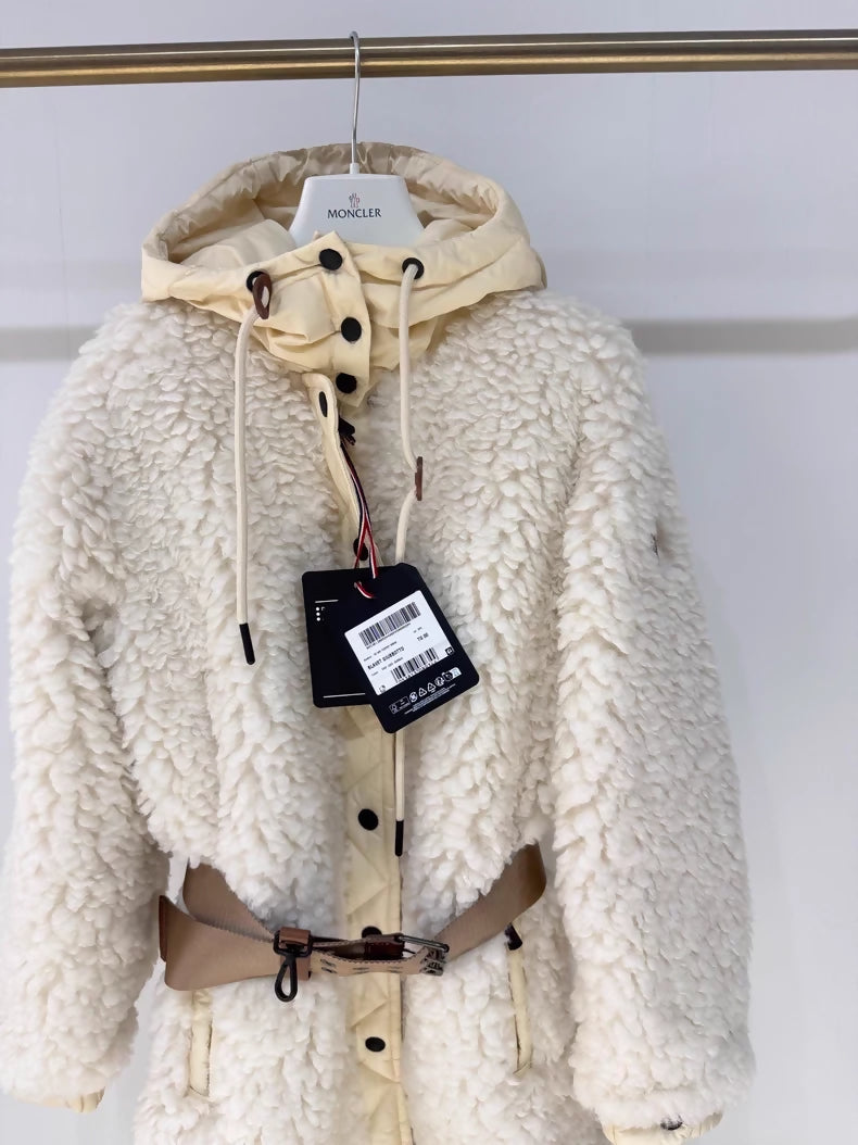 Moncler 25 Winter shearling Long Down Jacket