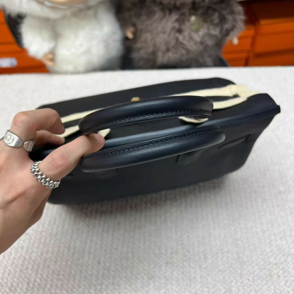 Hermès Birkin 30 – Black  Gold Togo Leather, D-Engraved