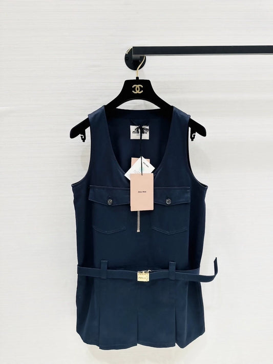 Miu Miu navy blue dress, size 40