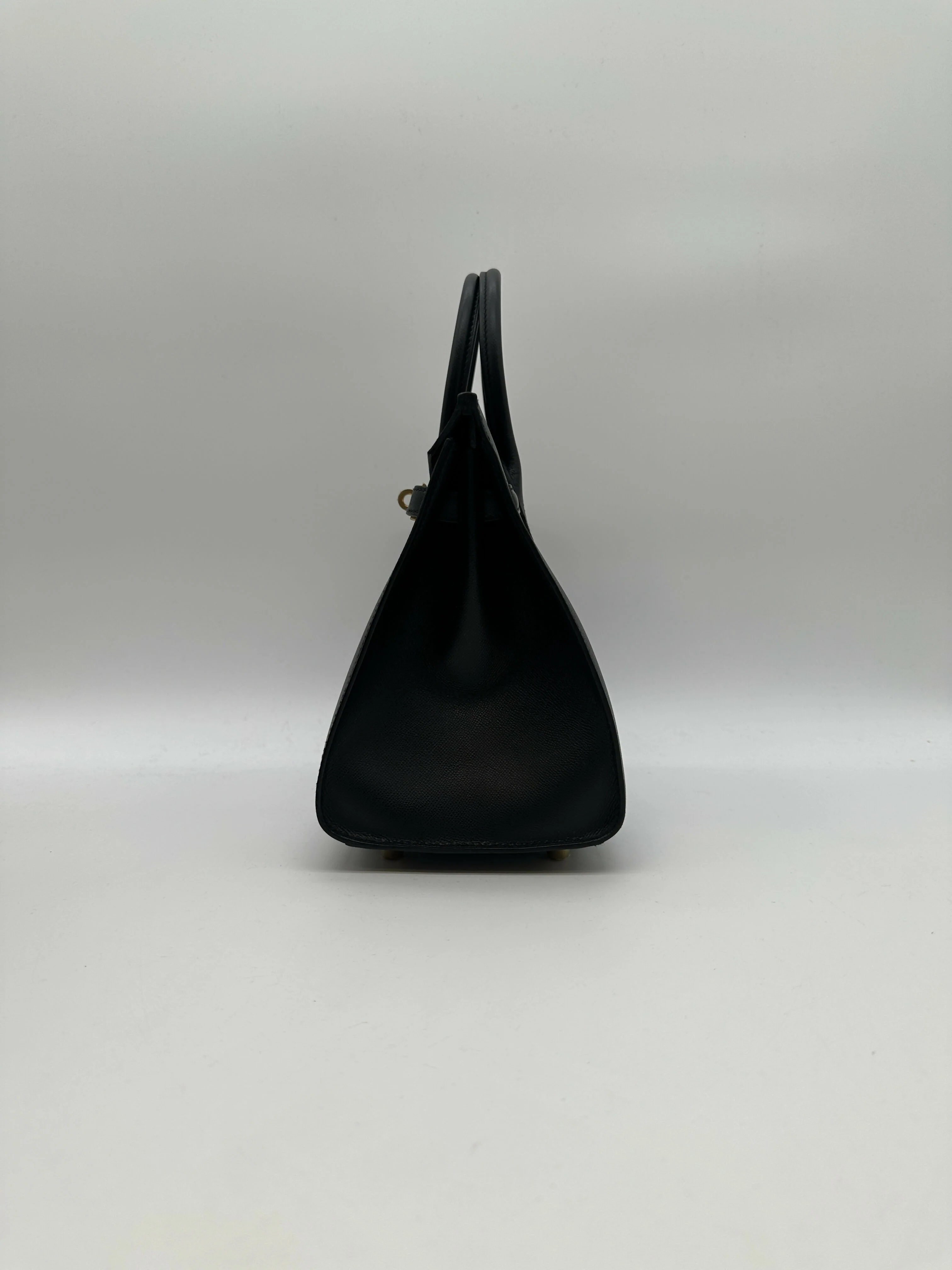 Hermès Birkin 25 Black Madame GHW Y 2020