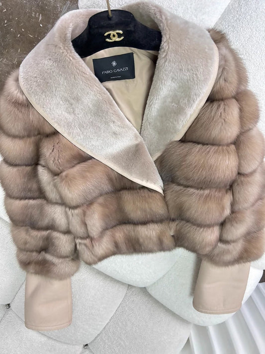 Fabio Gavazzi Italian fur coat