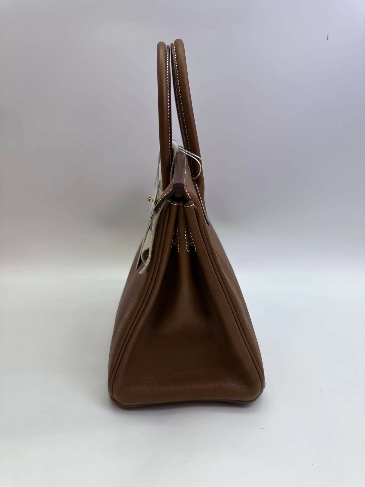 Hermès Birkin 30 Birkin Barenia Faubourg Leather with Gold Hardware U Stamp