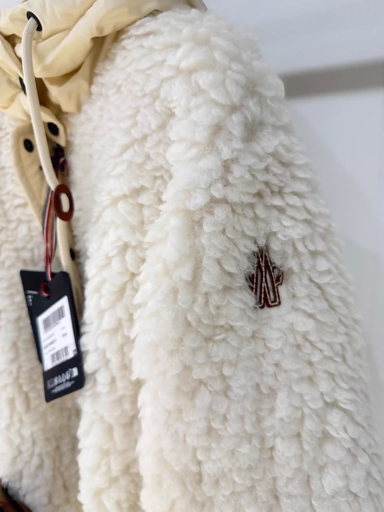 Moncler 25 Winter shearling Long Down Jacket