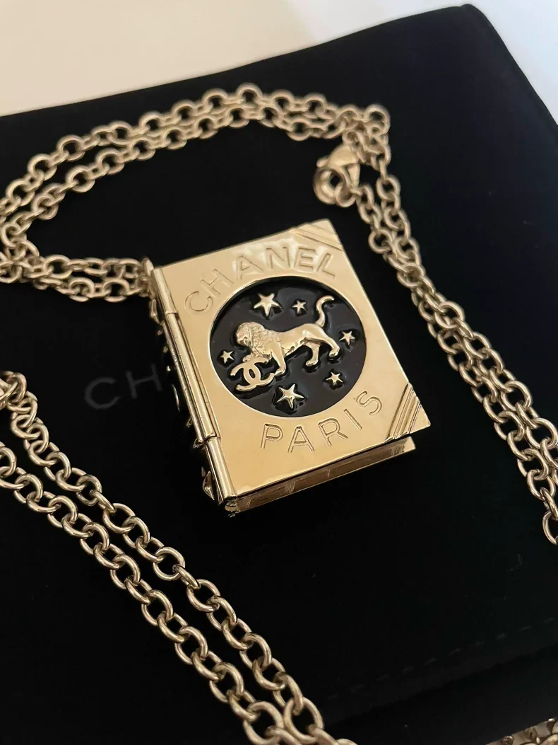 Chanel 22C Lion Necklace