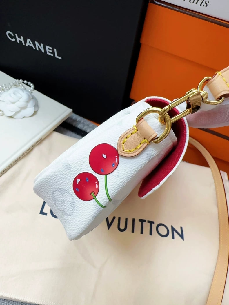 Louis Vuitton x Takashi Murakami Wallet On Chain shoulder bag