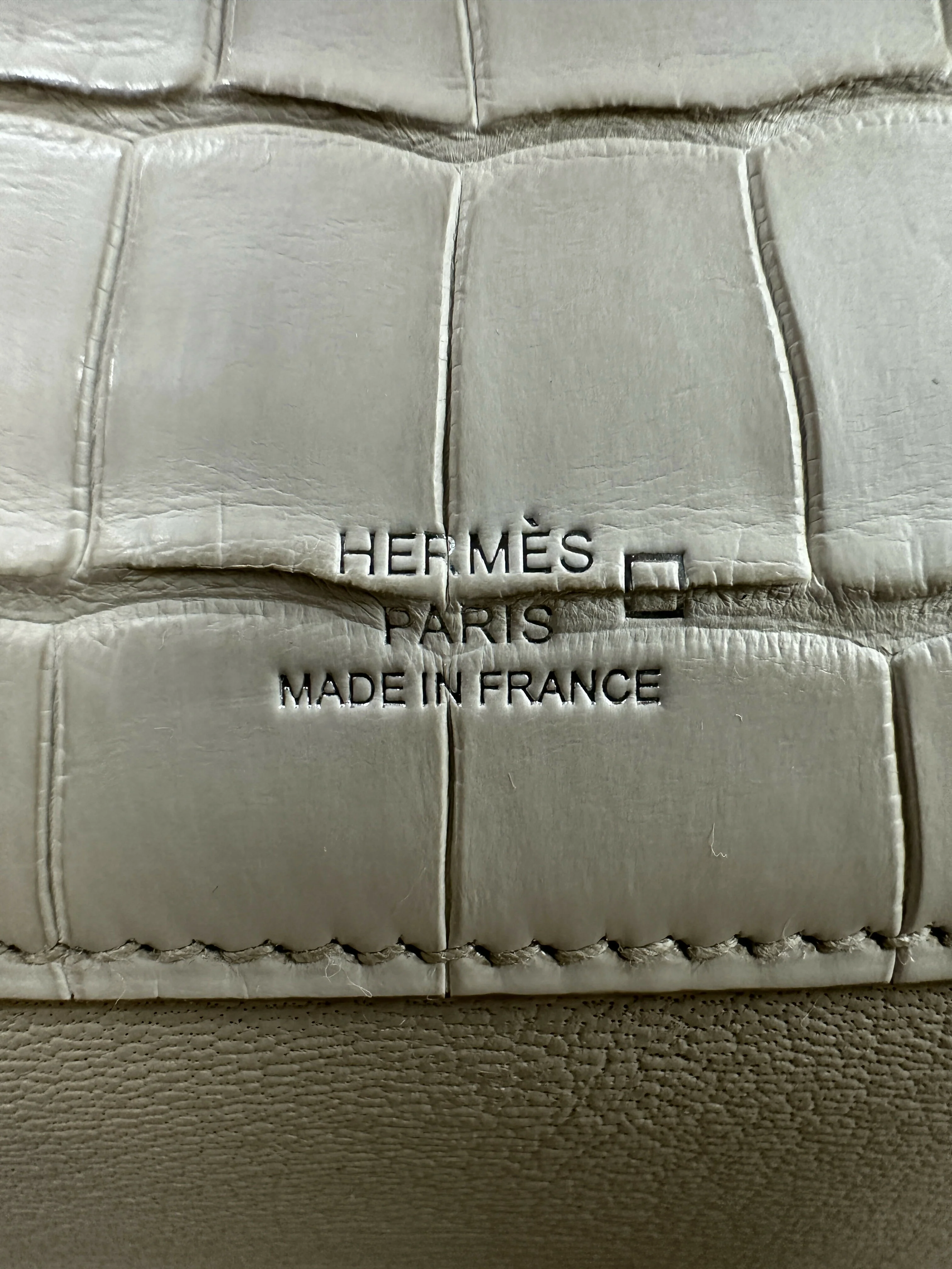 Hermès Kelly Cut Beton Matte PHW K 2026